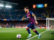 梅西对球队节奏的掌控能力