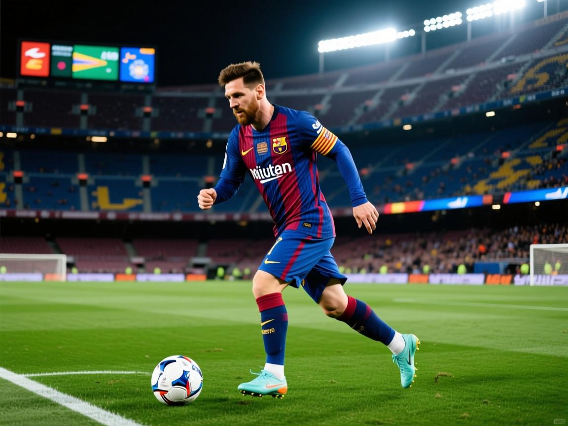 梅西对球队节奏的掌控能力  第2张